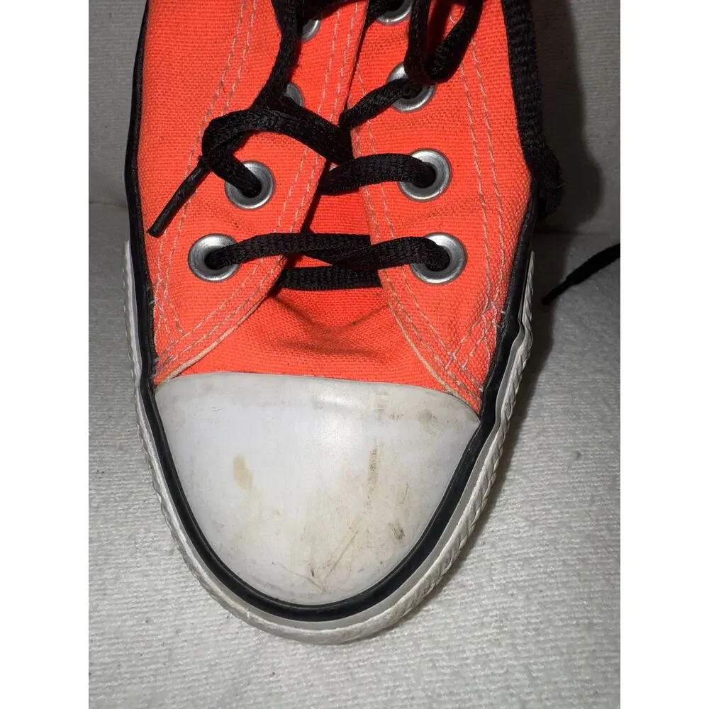Converse All-Star low top bright orange women’s 8